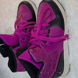 Nike Air Jordon 1 Flight 3 Fuchsia Flash High Top size 3.5y (kids)